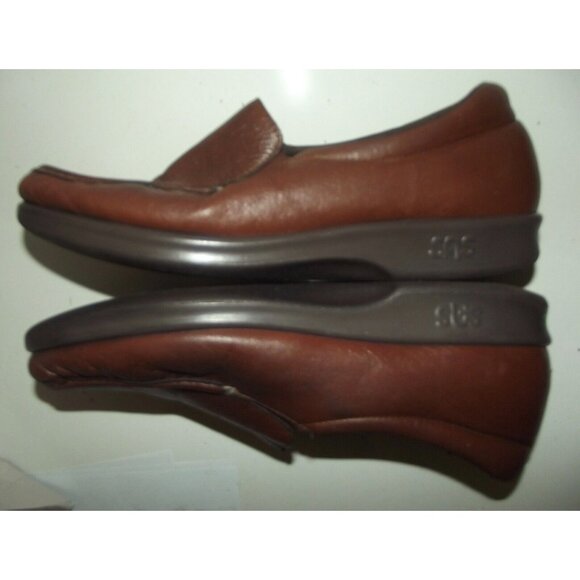SAS Shoes Womens Size 10 Loafers Brown Slip On Tripad Comfort Soft Step - Picture 3 of 10